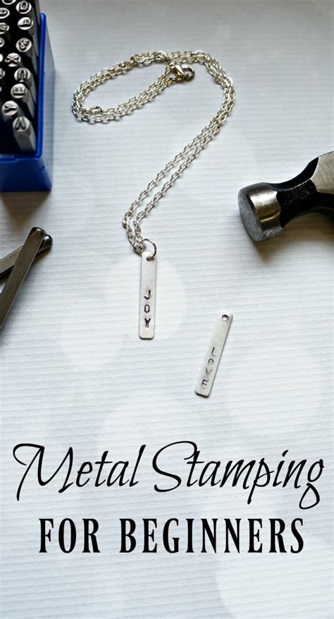 can you fabricate metal stamps yourself|how to stamp metal jewelry.